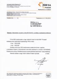 List referencyjny KSK 8