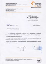List referencyjny KSK 13